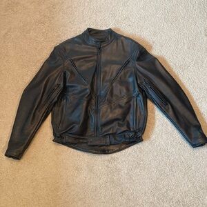 Brooks Dark Leather Jacket